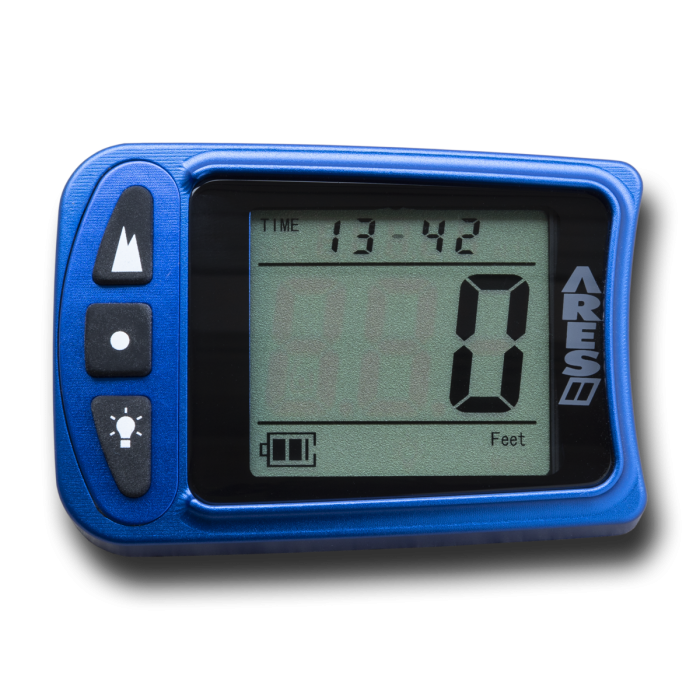 ARES II, altimeter for skydiving