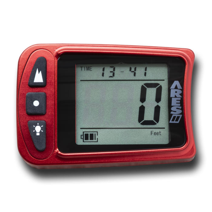 ARES II, altimeter for skydiving