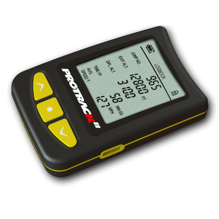 Protrack II, altimeter for skydiving